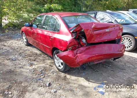 2005 Hyundai Elantra Gls/Gt из США, поврежденный, VIN KMHDN46D55U076149